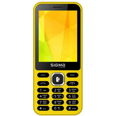 Мобільний телефон Sigma X-style 31 Power Yellow (4827798854761)