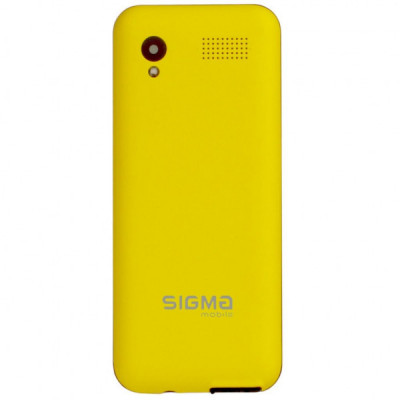 Мобільний телефон Sigma X-style 31 Power Yellow (4827798854761)