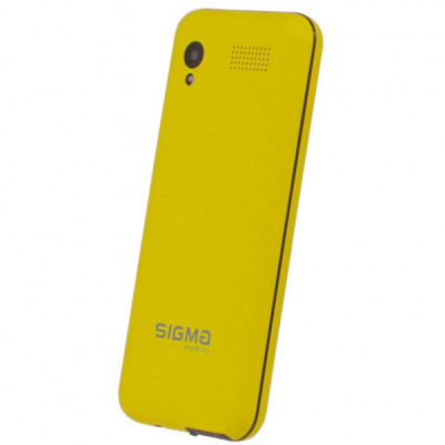 Мобільний телефон Sigma X-style 31 Power Yellow (4827798854761)