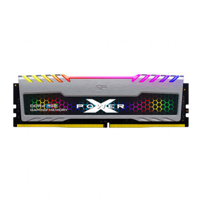 Модуль пам'яті для комп'ютера DDR4 16GB 3200 MHz XPOWER Turbine RGB Silicon Power (SP016GXLZU320BSB)