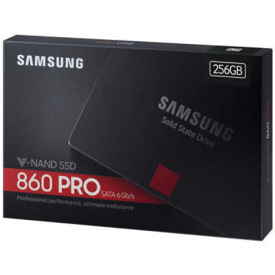 Накопичувач SSD 2.5" 256GB Samsung (MZ-76P256BW)
