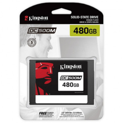 Накопичувач SSD 2.5" 480GB Kingston (SEDC500M/480G)