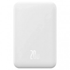 Батарея універсальна Baseus Magnetic Mini Wireless 20000mAh 20W, White (PPCX150002)