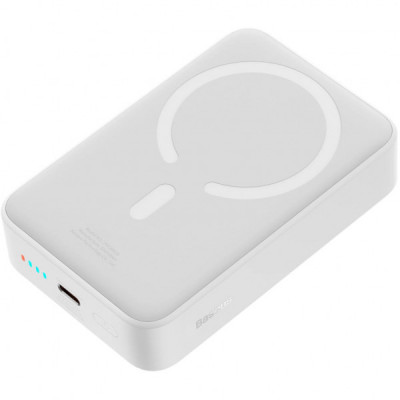 Батарея універсальна Baseus Magnetic Mini Wireless 20000mAh 20W, White (PPCX150002)