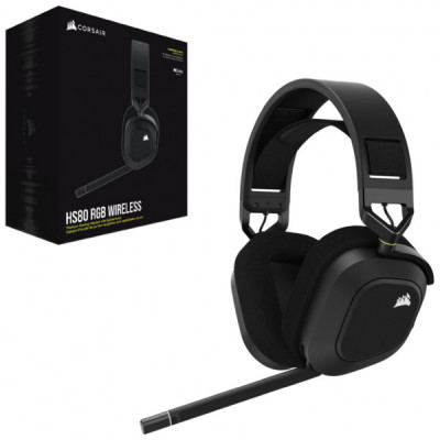 Навушники Corsair HS80 RGB Wireless Carbon (CA-9011235-EU)