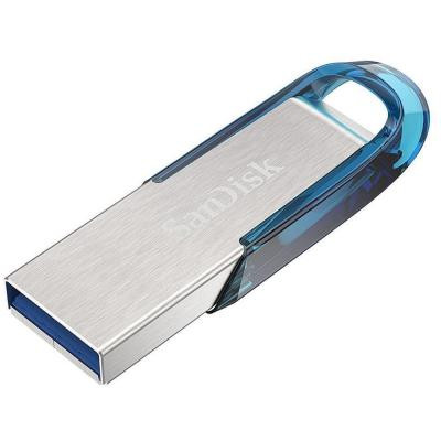 USB флеш накопичувач SanDisk 128GB Ultra Flair Blue USB 3.0 (SDCZ73-128G-G46B)