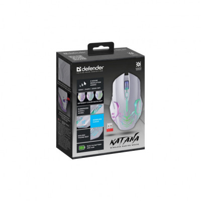 Мишка Defender Katana GM-511 LED Wireless Black (52511)