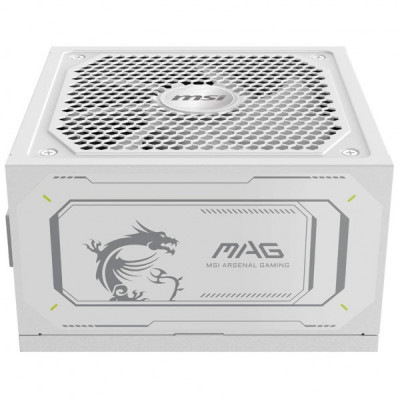 Блок живлення MSI 1000W (MAG A1000GL PCIE5 WHITE)