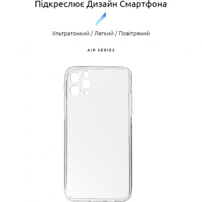 Чохол до мобільного телефона Armorstandart Air Series Apple iPhone 11 Pro Max Camera cover Transparent (ARM60043)