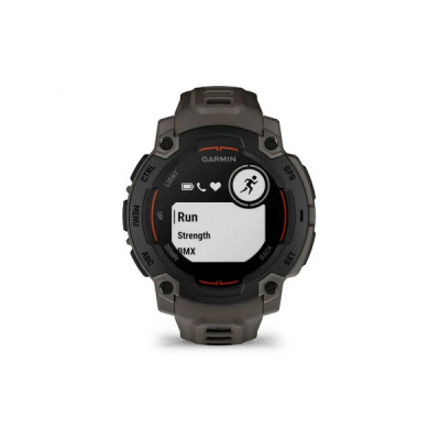 Смарт-годинник Garmin Instinct E, 45 mm, Black Bezel with Charcoal Band, GPS смарт-годинник (010-02933-00)