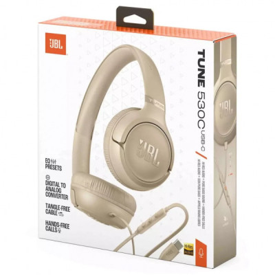 Навушники JBL Tune 530c USB-C Beige (JBLT530CBEG) Навушники JBL Tune 530c USB-C Beige (JBLT530CBEG)