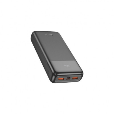 Батарея універсальна HOCO 20000mAh, PD/20W, 22.5W, Black (J121A / 42069)