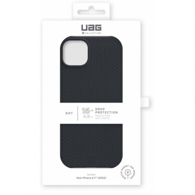 Чохол до мобільного телефона Uag [U] Apple iPhone 14 Plus Dot Magsafe, Black (114081314040)