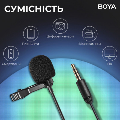 Мікрофон Boya BY-M1 Pro II Black (BY-M1 Pro II)