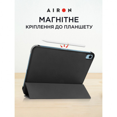 Чохол до планшета AirOn Premium iPad 10.9 10th 2022 + Film Black (4822352781085)