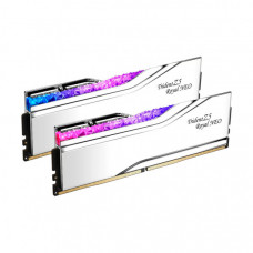 Модуль пам'яті для комп'ютера DDR5 96GB (2x48GB) 6000 MHz Trident Z5 Royal Neo Silver G.Skill (F5-6000J3036F48GX2-TR5NS)