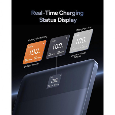Батарея універсальна Baseus Blade2 Fast 12000mAh 65W, Blue (P10063801323-00)