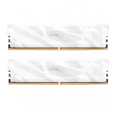 Модуль пам'яті для комп'ютера DDR5 32GB (2x16GB) 6400 MHz Pro Overclocking White Micron (CP2K16G64C32U5W)