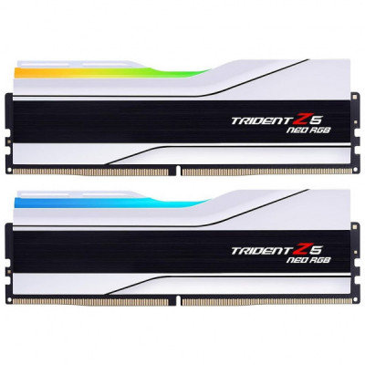 Модуль пам'яті для комп'ютера DDR5 32GB (2x16GB) 6000 MHz Trident Z5 Neo RGB AMD EXPO G.Skill (F5-6000J3036F16GX2-TZ5NRW)