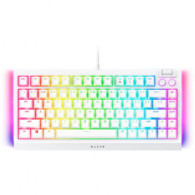 Клавіатура Razer BlackWidow V4 75 USB UA White (RZ03-05001700-R3M1)