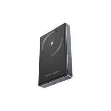 Батарея універсальна Choetech Magnetic Wireless 10000mAh 20W, PD, Qi-15W, USB-C In/Out, Ultra-thin, Black (B739-CCBK)