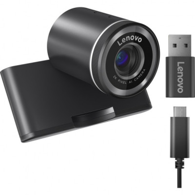 Веб-камера Lenovo QHD Black (4XC1Q25245) Веб-камера Lenovo QHD Black (4XC1Q25245)