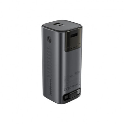 Батарея універсальна Choetech 20000mAh, PD/130W, QC, AFC , TFT, pass-through charging (B815C) Батарея універсальна Choetech 20000mAh, PD/130W, QC, AFC , TFT, pass-through charging (B815C)