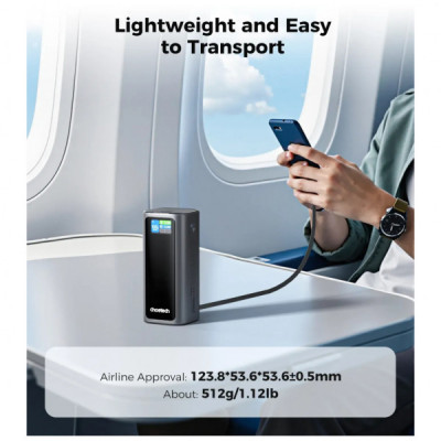 Батарея універсальна Choetech 20000mAh, PD/130W, QC, AFC , TFT, pass-through charging (B815C) Батарея універсальна Choetech 20000mAh, PD/130W, QC, AFC , TFT, pass-through charging (B815C)