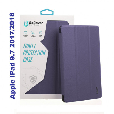 Чохол до планшета BeCover Tri Fold Soft TPU Silicone Apple iPad 9.7 2017/2018 A1822/A1823/A1893/A1954 Purple (706880)