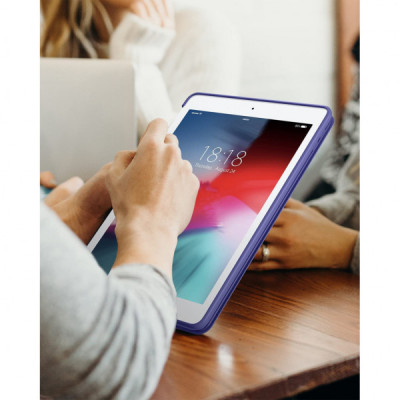 Чохол до планшета BeCover Tri Fold Soft TPU Silicone Apple iPad 9.7 2017/2018 A1822/A1823/A1893/A1954 Purple (706880)