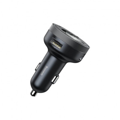 FM модулятор Baseus Baseus Enjoy Car Wireless MP3 Charger Black (CCLH-01)