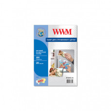 Фотопапір WWM A4 magnetic, matte, 20л (M.MAG.20)