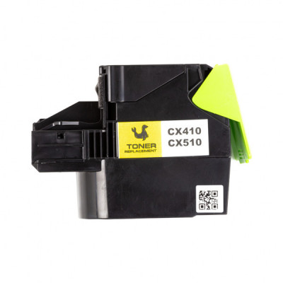 Картридж PowerPlant Lexmark CX410de YL (CX410/CX510) чип (PP-TFL288Y)