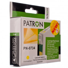 Картридж Patron Epson T0734/T1034/T1054 13 мл, Yellow (PN-0734)