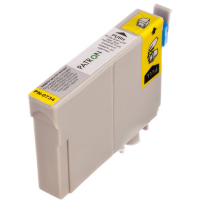 Картридж Patron Epson T0734/T1034/T1054 13 мл, Yellow (PN-0734)