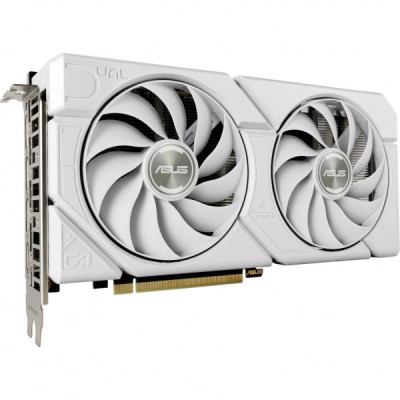 Відеокарта ASUS GeForce RTX4060 8Gb DUAL OC WHITE EVO (DUAL-RTX4060-O8G-EVO-WHITE)