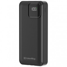 Батарея універсальна ColorWay 20 000 mAh Optimal Power PD/22.5W, QC/3.0, Black (CW-PB200LPB5BK-PDD)