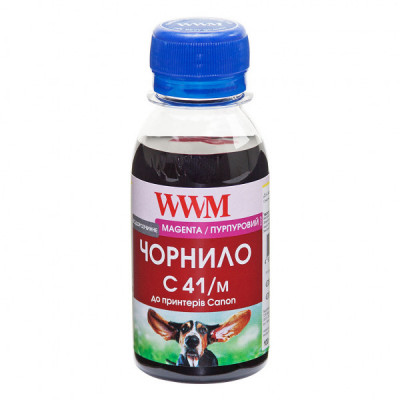 Чорнило WWM CANON CL41/51/CLI8 100г Magenta (C41/M-2)