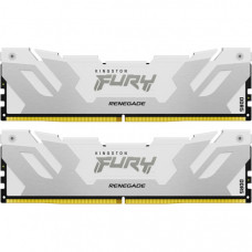 Модуль пам'яті для комп'ютера DDR5 32GB (2x16GB) Renegade White XMP Kingston Fury (ex.HyperX) (KF564C32RWK2-32)