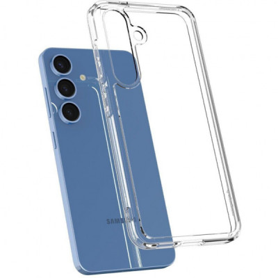 Чохол до мобільного телефона Spigen Samsung Galaxy S25, Ultra Hybrid, Crystal Clear (ACS09006)