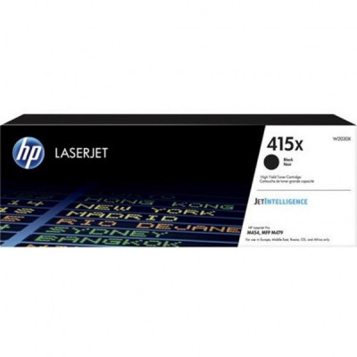 Картридж HP CLJ 415X Black (W2030X)