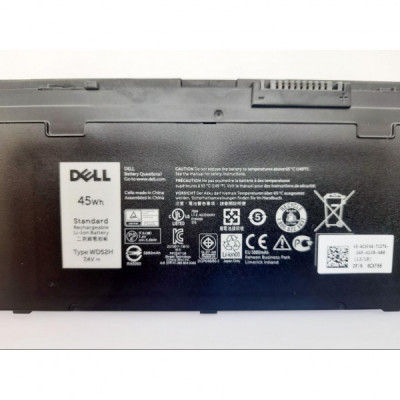 Акумулятор до ноутбука Dell Latitude E7240 WD52H, 45Wh (5880mAh), 4cell, 7.4V, Li-ion (A47534)