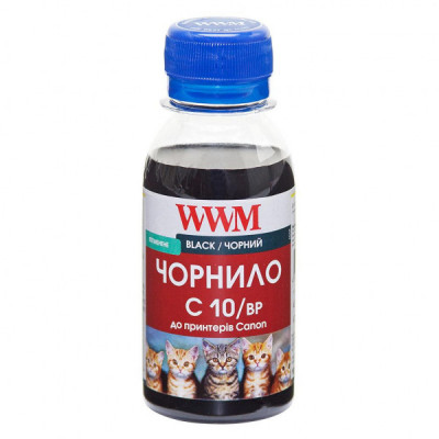 Чорнило WWM CANON PG440/510/512/PGI520 BlackPigm 100мл (C10/BP-2)