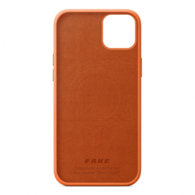 Чохол до мобільного телефона Armorstandart FAKE Leather Case Apple iPhone 14 Plus Golden Brown (ARM64459)