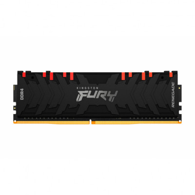 Модуль пам'яті для комп'ютера DDR4 32GB (2x16GB) 3200 MHz Fury Renegade RGB Kingston Fury (ex.HyperX) (KF432C16RB1AK2/32)