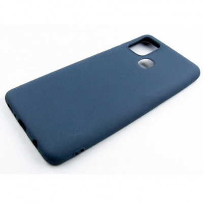 Чохол до мобільного телефона Dengos Carbon Samsung Galaxy A21s, blue (DG-TPU-CRBN-75) (DG-TPU-CRBN-75)