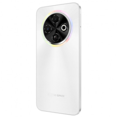 Мобільний телефон Tecno Spark 30C 6/128GB Orbit White (4894947051784)