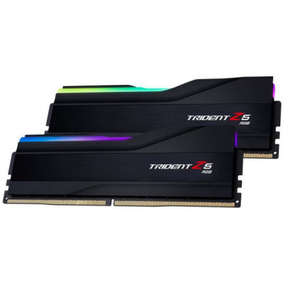 Модуль пам'яті для комп'ютера DDR5 32GB (2x16GB) 6800 Trident Z5 RGB Black G.Skill (F5-6800J3445G16GX2-TZ5RK)