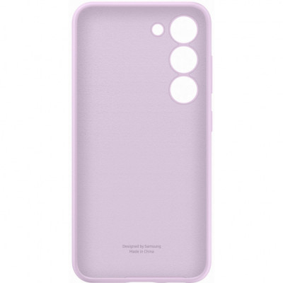 Чохол до мобільного телефона Samsung Galaxy S23 Silicone Case Lilac (EF-PS911TVEGRU)