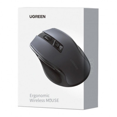 Мишка Ugreen MU006 Ergonomic Wireless Black (90545)